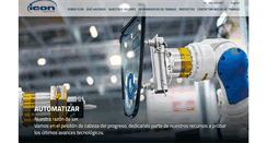Desktop Screenshot of iconingenieros.com